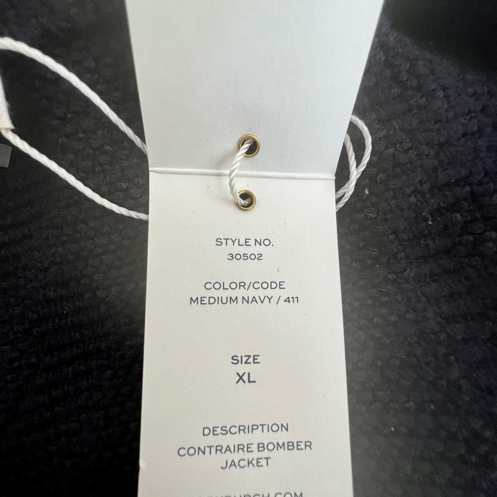 Tory Burch Zip Bomber Style Sweater NWT